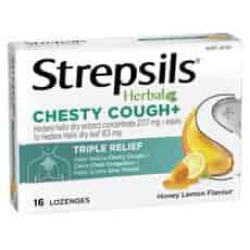 Strepsils Herbal Chesty Cough+ Lozenges