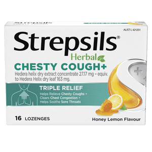 Strepsils Herbal Chesty Cough+ Lozenges