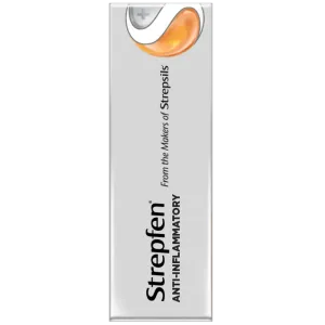 Strepfen Anti-Inflammatory Sugar Free Orange 16 Lozenges