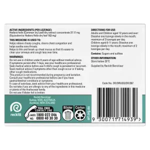 Strepsils Herbal Chesty Cough+ Lozenges