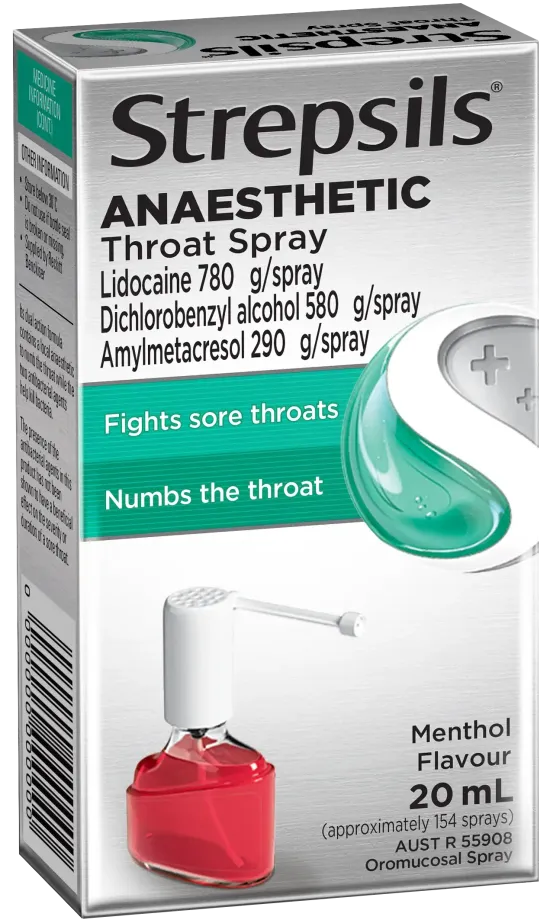 Strepsils Plus Anaesthetic Throat Spray