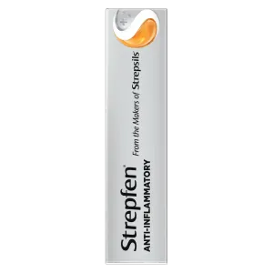 Strepfen Anti-Inflammatory Sugar Free Orange 16 Lozenges