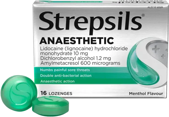 Strepsils Plus Anaesthetic Lozenges
