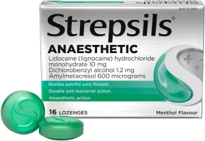 Strepsils Plus Anaesthetic Lozenges
