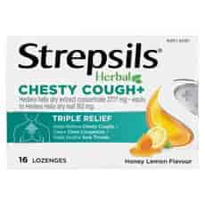 Strepsils Herbal Chesty Cough+ Lozenges
